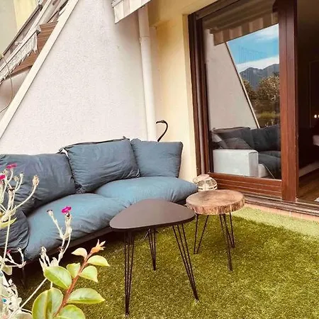 Bord Du / Terrasse Lägenhet Aix-les-Bains